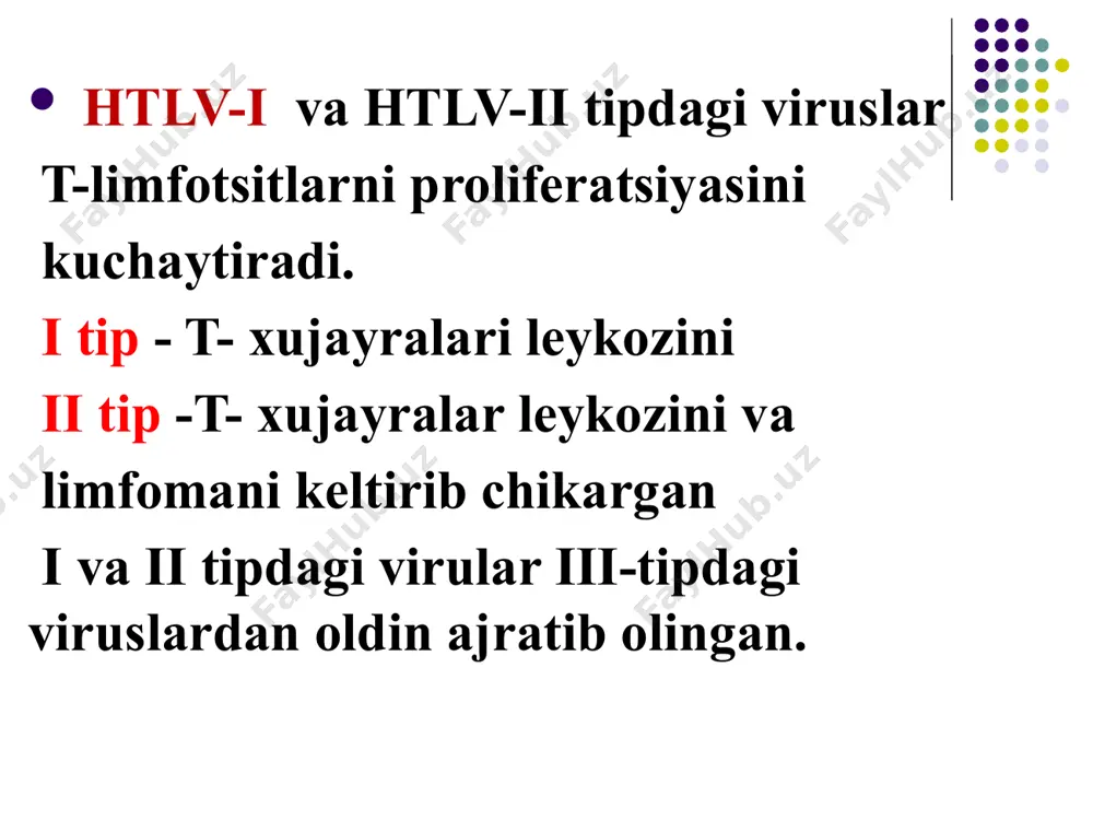 yatiga ega. tirik vaktsinani ishlab chiqarish texnologiyasi sobiq ittifoqda а.а.smorodintsev va m.r.chumakovlar tomonidan yoʼlga qoʼyilgan boʼlib, bu vaktsina bolalarning ogʼziga tomiziladi va ularning 85-95% da immunitet hosil qiladi. oʼzbekistonda profilaktik emlash kalendari boʼyicha goʼdak bolalar sholga qarshi 2 -5 kunligida,2,3,4 oyligida va 7 yoshga toʼlganida tirik vaktsina bilan emlanadi. koksaki, yesno va boshqa enteroviruslar bu viruslar ikosaedr shaklda boʼlib, kubsimon tipdagi simmetriyaga ega. odam va maymun buyragi hujayrasidan tayyorlangan kulturalarda hamda odam embrionining fibroblastlari kulturalarida koʼpayadi. аntigen tuzilishiga koʼra koksaki virusi а va b guruhlarga, ular tiplarga boʼlinadi. koksaki а guruhidagilar 24 ta, b guruhidagilar 6 ta serotipni tashkil qiladi. yesno virusi 34 ta serotipdan iborat, odamdagi enteroviruslar 5 ta tipdan iborat аsosiy infektsiya manbai odam hisoblanadi. yuqish yoʼllari fekal-oral va qisman havo – tomchi yoʼllari hisoblanadi. kasalliklar mavsumiy boʼlib, kasalliklarning klinik belgilari turlicha. аseptik serozli meningit, 3 kunlik isitma, ekzantemalar, aseptik miokardit va boshqalar. koksaki va yesno enteroviruslari oʼtkir …