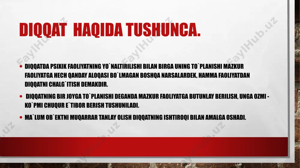 diqqat turlari va ularning xususiyatlari - Page 5