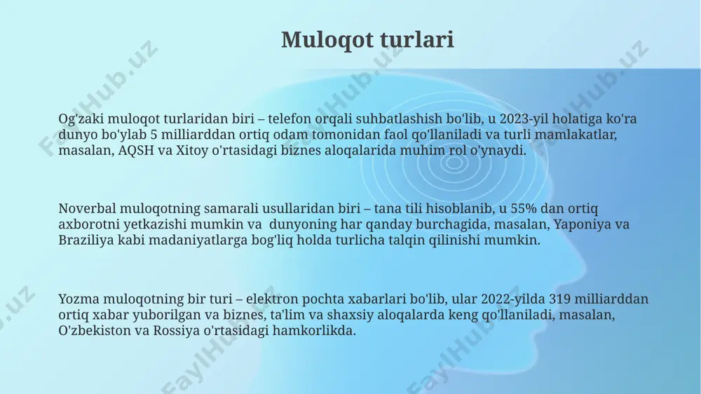 kommunikatsiya haqida tushuncha - Page 3