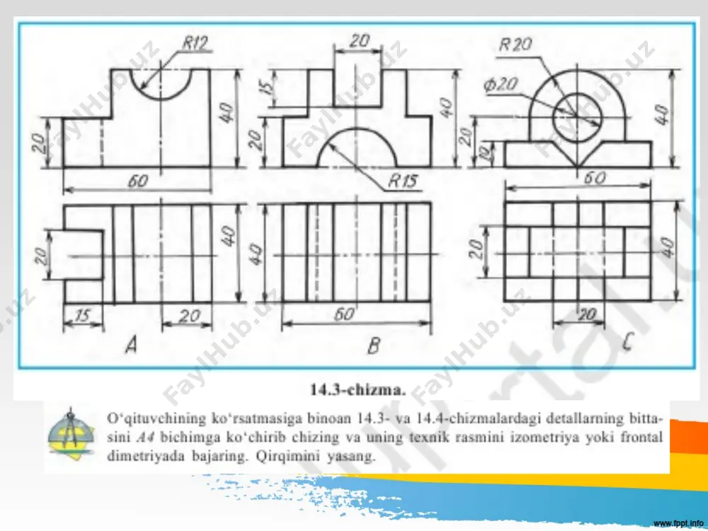 14-15-16-§. eskiz chizish bo‘yicha amaliy mashg‘ulot 9-sinf - Page 5