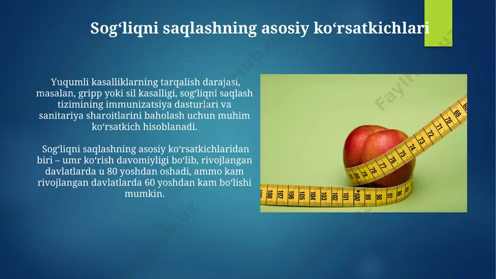 salomatlik darajasini aniqlash,uning koʻrsatkichlari - Page 4