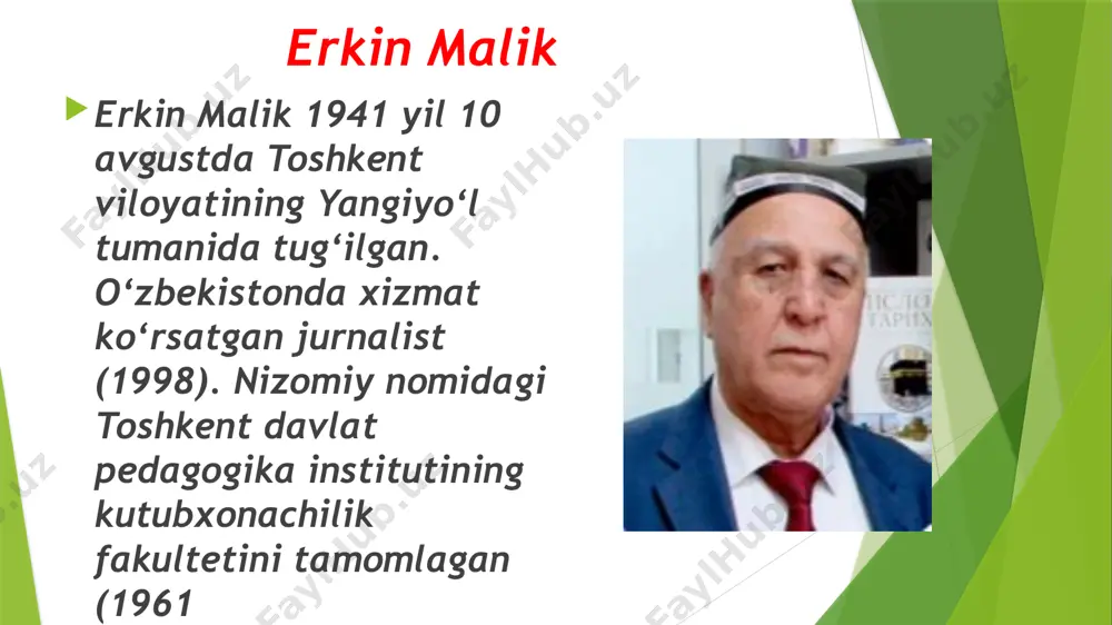 erkin malik hayoti va ijodi - Page 3
