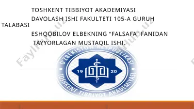 rim klubi faoliyatining falsafiy tahlili — PPTX