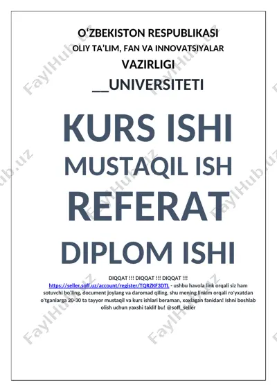 android operatsion tizimi — DOCX