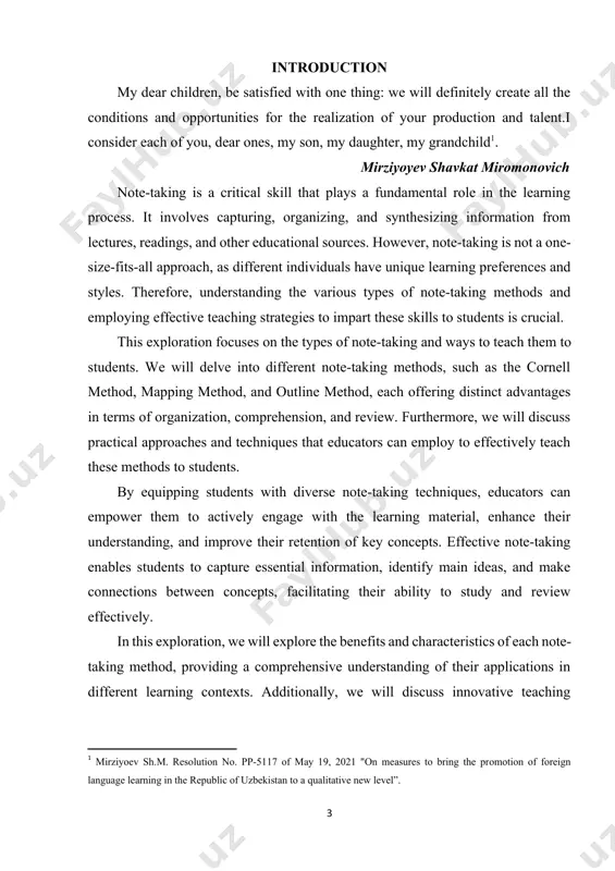 hod, and outline method, each offering distinct advantages in terms of organization, comprehension, and review. furthermore, we will discuss practical approaches and techniques that educators can employ to effectively teach these methods to students. by equipping students with diverse note-taking techniques, educators can empower them to actively engage with the learning material, enhance their understanding, and improve their retention of key concepts. effective note-taking enables students to capture essential information, identify main ideas, and make connections between concepts, facilitating their ability to study and review effectively. in this exploration, we will explore the benefits and characteristics of each note-taking method, providing a comprehensive understanding of their applications in different learning contexts. additionally, we will discuss innovative teaching strategies that incorporate active learning, collaborative exercises, and technology tools to enhance students' note-taking skills. by the end of this exploration, educators will have a solid foundation to guide their instruction on note-taking …