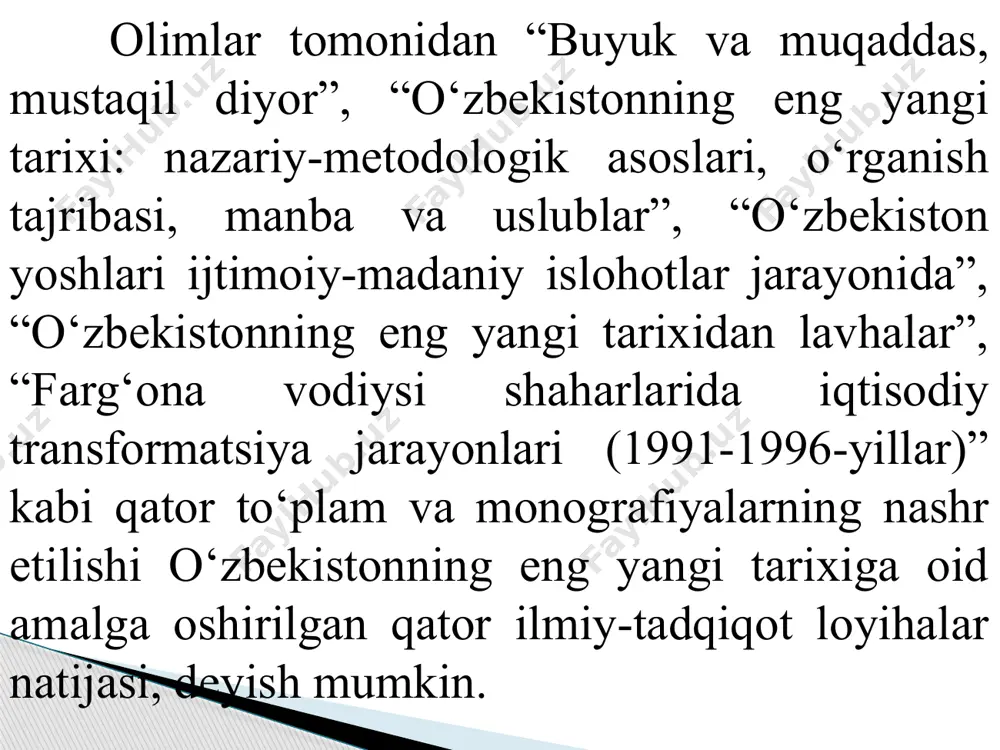 o‘zbekistonning eng yangi tarixi - Page 4