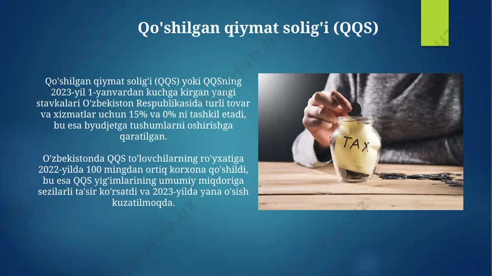 xoʻjalik yurituvchi subyektlar toʻlaydigan soliqlar - Page 4