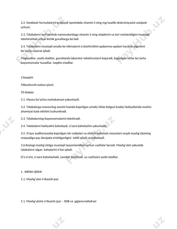 hinuvida ishtirok etib, salomatlikka, organizmning tashqi muhit ta’sirlariga va qarshi ko‘rashish qobiliyatining oshishiga, ish qobiliyatiga ta’sir etadi. organizmning vitaminlarga bo‘lgan ehtiyojini belgilab beruvchi omillarga shaxsning jinsi, yoshi, fiziologik holati, shaxsiy xususiyatlari va tashqi omillarga boqliq. organizmning vitaminlarga bo‘lgan ehtiyoji tabiiy va ijtimoiy sharoitlarga, iqlim, geografik kenglik kabilarga ham bog‘liqdir. organizmning vitaminlarga bo‘lgan ehtiyoji asosan qabul qilinayotgan ovqatli moddalar hisobiga qondiriladi va zarurat tug‘ilganda vitaminli preparatlar yoki maxsus tayyorlangan qaynatmalar va damlamalar orqali qondiriladi. vitaminlar ovqat tarkibida etishmaganda yoki ularning hazm qilinishi buzilganda odam organizmida turli noxush o‘zgarishlar vujudga keladi. vitaminlarning to‘liq etishmasligidan avitaminozlar va ehtiyoj normalaridan kam iste’mol qilinganda gipovitaminoz holatlar kelib chiqadi. gipovitaminoz holatda amalda ko‘proq uchraydi. gipovitaminoz holatining yuzaga kelishi ekzogen va endogen omillarga bog‘liq. ekzogen sabablarga vitaminlarning ovqatli moddalar bilan etarli miqdorda organizmga tushmasligi kiradi. endogen sabablarga esa organizmning turli fiziologik va patologik holatlari kiradi (ichak mikroflorasi ta’sirida vitaminlar parchalanishining tezlashuvi, oshqozon-ichak yo‘lida ularning surilishini buzilishi, jigar …