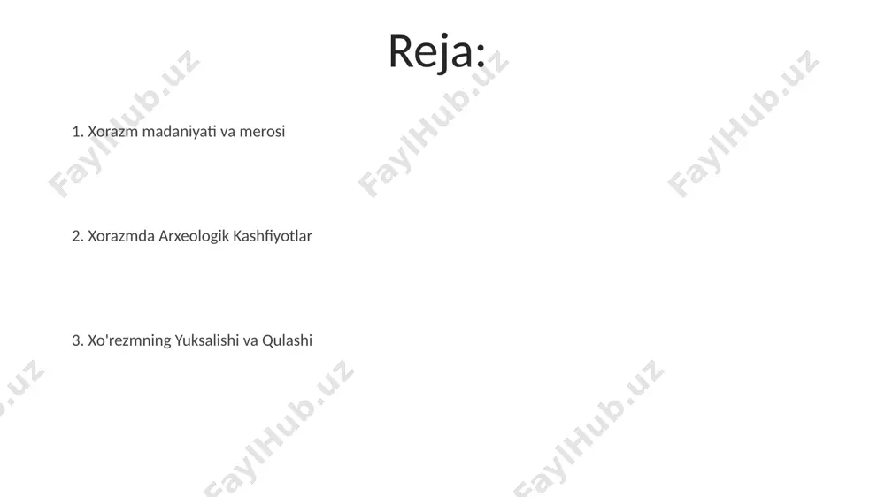 bilan mashhur. kushan va sosoniylar sulolalari kushan imperiyasi milodiy 1-3-asrlar davomida markaziy osiyoning katta qismini boshqargan kuchli indo-ski faylasuflar sulolasi edi. hozirgi o'zbekiston hududida joylashgan qadimgi xorazm davlati savdo va madaniyatning kuchli markazi bo'lib, o'ziga xos badiiy an'analari bilan mashhur edi. bu fath hududda islom va arab madaniyatining tarqalishini keltirib chiqardi. xorazmshohlar hukmronligi ostida bo'lgan xorazm imperiyasi keyinchalik 11 va 12-asrlarga kelib markaziy osiyoda keng hududlarni nazorat qilib, shuhratga erishdi. islom fathini va xorazmshohlar davlati arxeologik kashfiyotlar va zamonaviy tadqiqotlar zamonaviy tadqiqotlar xorazm tarixi va madaniyatini chuqurroq tushunish uchun artefaktlarni tahlil qilish va qadimgi matnlarni ochishda ilg'or texnologiyalardan foydalanadi. xorazm davlatining siyosiy va iqtisodiy qudratini ko'rsatuvchi saroylar, maʼbadlar va istehkomlar kabi ko'plab monumental inshootlar topildi. ahemaniylar va ellinistik davrlar yunon selevkidlar imperiyasi hukmronligi ostida xorazm mustaqil bo'ldi. ahemaniylar davrida xorazm forslar hukmronligi ostida satrapiya (viloyat) edi. xorazmshohlar sulolasining ko'tarilishi xorazmda savdo, madaniyat va ilmiy taraqqiyot gullab-yashnagan davrda sulola hukmronligi o'z …