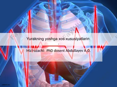yurakning yoshga xos xususiyatlari — PPTX