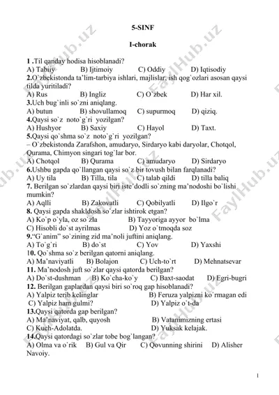 5-sinf — DOC