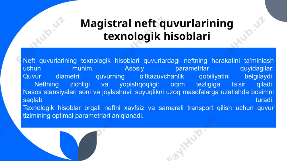 magistral neft va gaz quvurlarining texnologik hisoblari - Page 4