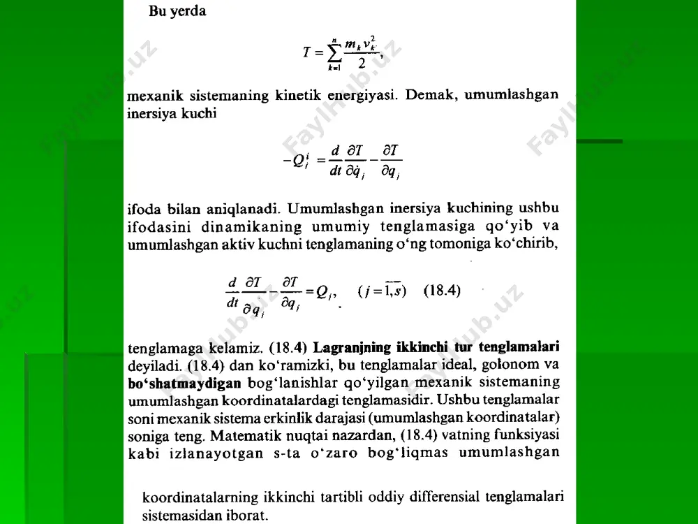 lagranjning ii-tur tenglamasi - Page 5