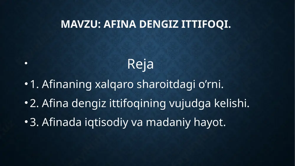 mkun bo’lgan. oliy mansabdor shaxslar arxontlar hokimiyati oila va meros cheklanmagan huquqga ega bo’lgan. foydalanilgan adabiyotlar 1. qadimgi dunyo tarixi r. rajabov 2009-yil 2. qadimgi dunyo tarixi kurushkoll 1974-yil 3. vikipediya . etiboringiz uchun katta raxmat image2.jpg image3.jpg image4.jpg image5.jpg image6.jpg image7.jpg image8.jpg image9.jpg image10.jpg image11.jpg /docprops/thumbnail.jpeg