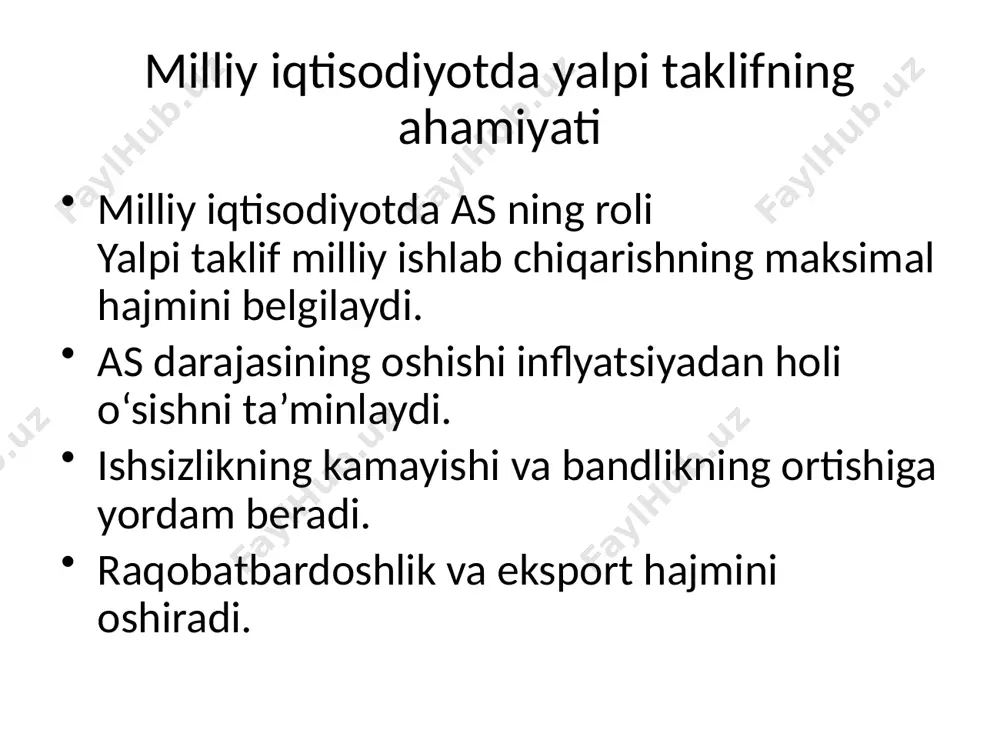 yalpi talab va yalpi taklif - Page 5