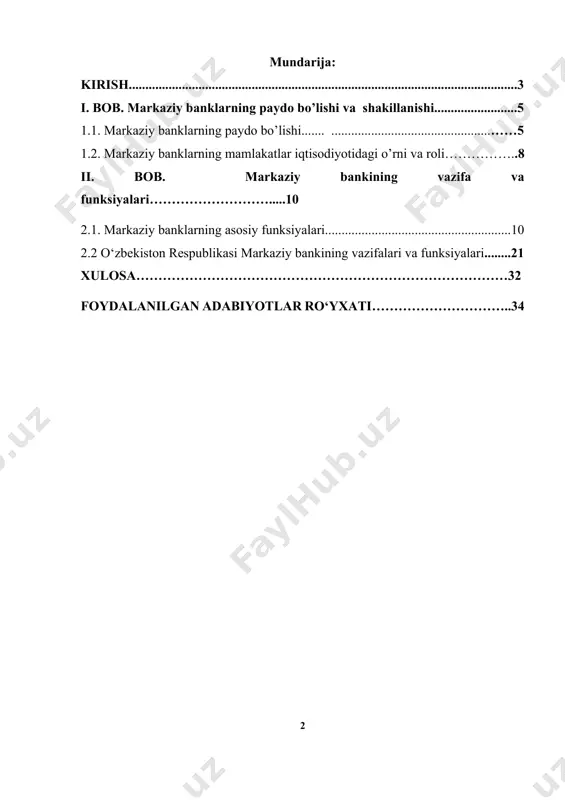 20-noyabr kuni bank tizimida transformatsiya va xususiylashtirish jarayonlari muhokamai bo‘yicha yig‘ilishi ma’lumotlari; https://www.gazeta.uz/oz/2023/11/21/state-banks/ ] davlatimiz rahbari shavkat miromonovich mirziyoyev takror va takror aytganlaridеk, barcha muammolarni ayniqsa, pul va moddiy rеsurslarni safarbar etish bilan bog‘liq muammolarni faqat farmonlar va qarorlar bilangina xal etish qiyin. bunda banklar va ayniqsa markaziy bank muhim rol o‘ynaydi, markaziy bank esa davlat madadidan foydalanib, to‘lov tizimini bozor qatnashchilari bilan hisob-kitob qilish uchun zarur bo‘lgan juda katta ta’minlash imkoniyatiga ega. bank tizimida yuzaga kеlayotgan holatlar, bugungi kunda bank ishini yanada rivojlantirishni talab qilmoqda. banklar sonini ko‘payishi esa bu raqobatning kuchayishidir. bank ishi o‘z ichiga boshqaruv jarayonini amalga oshirib, moliyaviy, moddiy, tashkiliy, huquqiy, ma'naviy psixologik shart-sharoitlarni yaratish, boshkaruv vazifalarini bеvosita ijro etilishi, bilan ilmiy tadqiqot obyеkti bo‘lib hisoblanadi. umuman olganda, o‘zbekiston bank tiziminining birinchi bo‘g‘ini markaziy bank hisoblansa, ikkinchi bo‘g‘inini tijorat banklari band etib turibdi. bunda tijorat banklarining asosiy maqsadi foyda olishdir. biroq, bank sektorining asosiy vazifasi, ayni …
