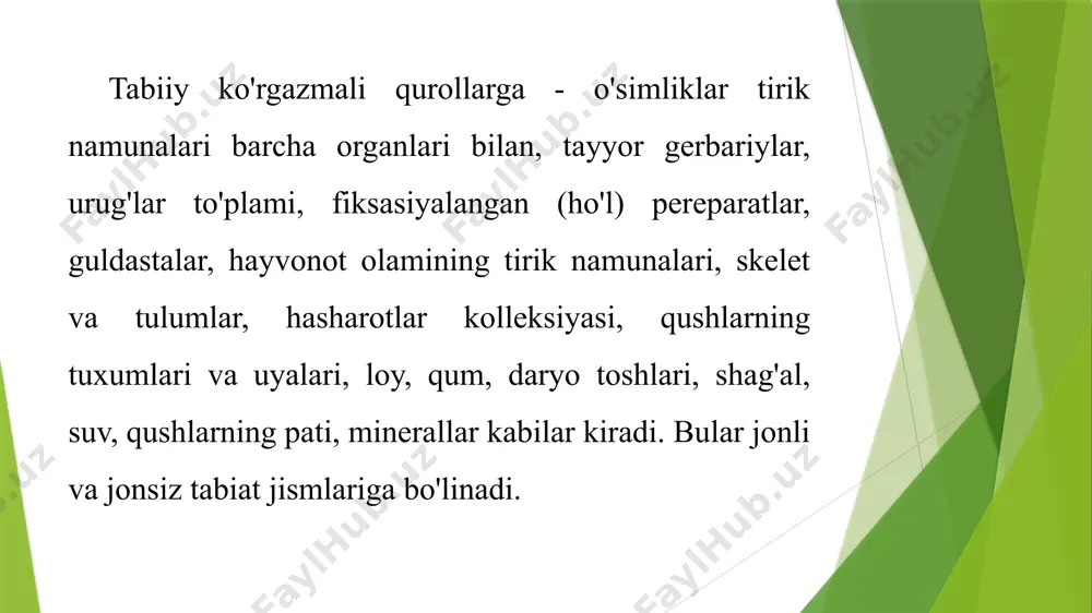 tabiatshunoslik fanidan sunʼiy ko‘rgazmali qurollar - Page 4
