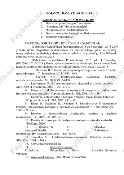 davlatlar xillari — DOCX