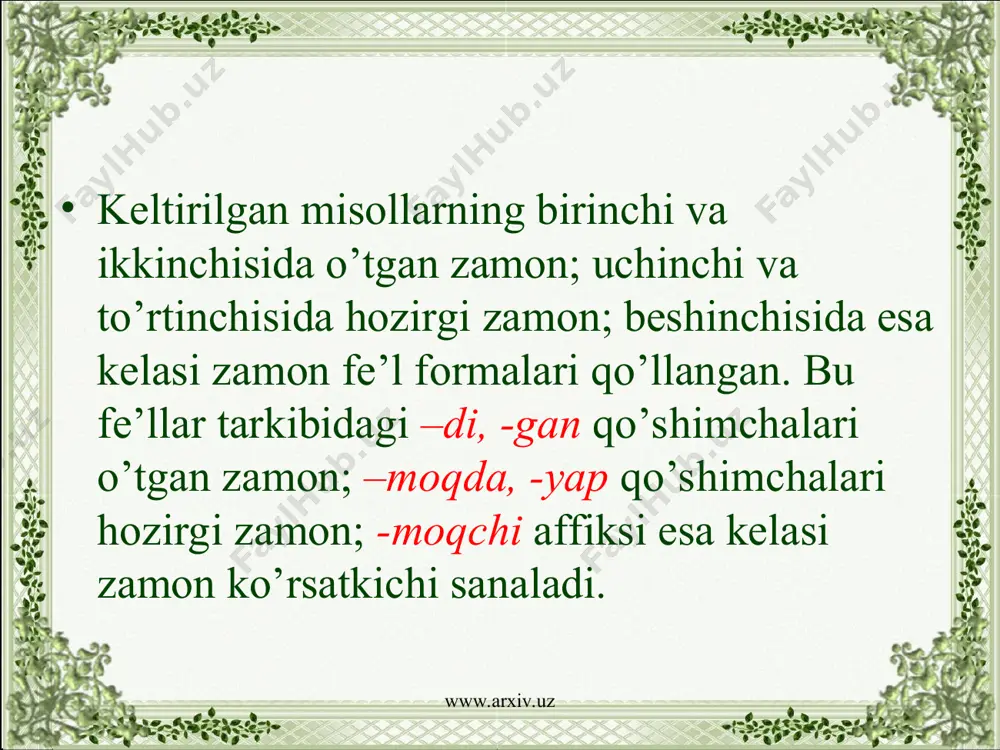 fe’lning zamon kategoriyalari - Page 5