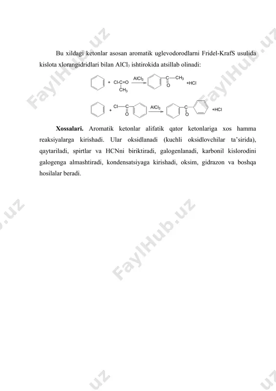 aromatik oksobirikmalar boʻyicha referat - Page 5