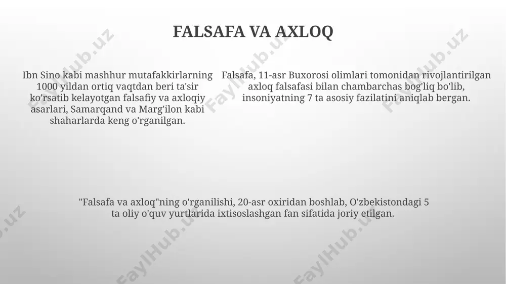 falsafa va uning jamiyat hayotidagi roʻli - Page 5