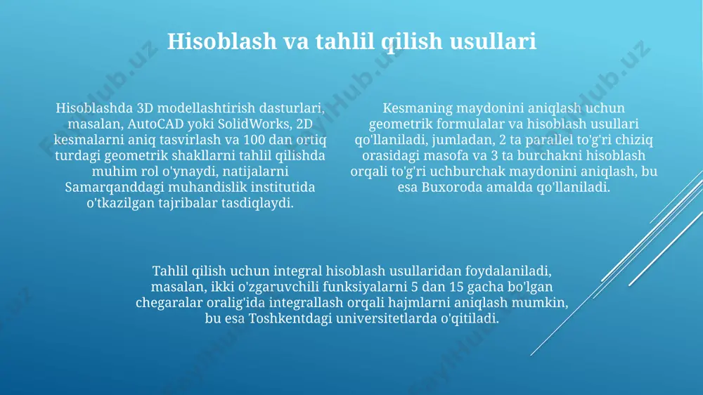 koʻpyoqlilar kesimlarini tasvirlash masalalari - Page 4