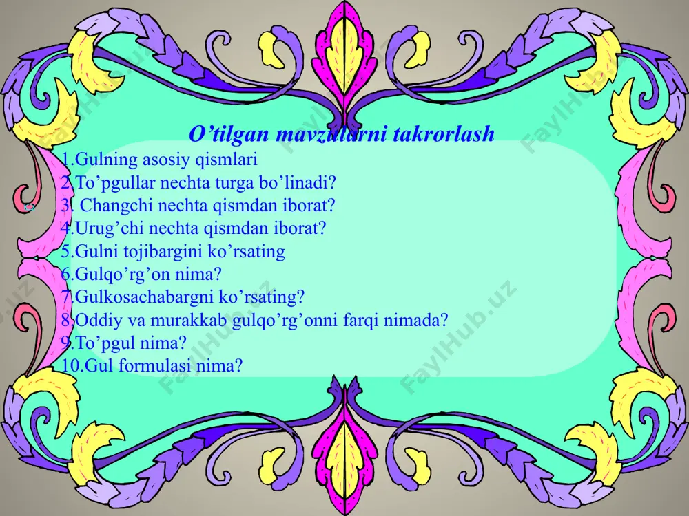 "mevalar" mavzusidagi ochiq dars ishlanmasi - Page 4