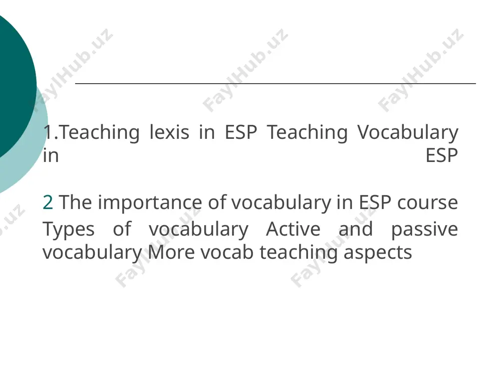 teaching vocabulary in esp - Page 2