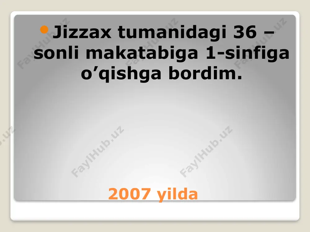 ida e'tibor bering. turli xil narsalar uchun turli shrift o'lchamlari tavsiya etiladi. diagrammadagi oqi 20-24, matn, to'plamlar va unvonlari, jadvaldagi ma'lumotlar - - 18-22 yaxshi nomi slayd samolardan shrift hajmini 22-28, kichik shrift va ma'lumotlar belgilaridan yozish uchun. sarlavha, kalit so'zlarni ta'kidlash uchun qalin yoki ifodalangan shriftdan foydalaning. ikkilamchi axborot va sharhlarni tayyorlash uchun - kursiv. - bir slayd olti so'zlar - olti chiziqlar ketma-ket: moddiy o'quvchilar idrok yaxshilash uchun "olti tamoyiliga" haqida unutmang. barcha taqdimot slaydlarida bitta sarlavhaning harfini kiriting. taqdimotni xonaning har qanday masofasidan yaxshi o'qishi uchun matn ochiq shriftda yaxshiroq yoziladi. ular arial, bookman old style, calibri, tahoma, times new roman, verdana shriftlari bo'lishi mumkin. slayda juda ko'p matnli materialni olmang. shu sababli, tinglovchilarning his-tuyg'usi diqqatni jamlashni buzadi. power point dasturi kundalik hayotimizda biz ko’pchilik hodisalar bilan tanishamiz bular inson ongida turlicha aks etishi bilan farqlanadi. butun borliq atrofimizni o’rab turgan olamning ongimizdagi aksi bu axborot sanaladi. …