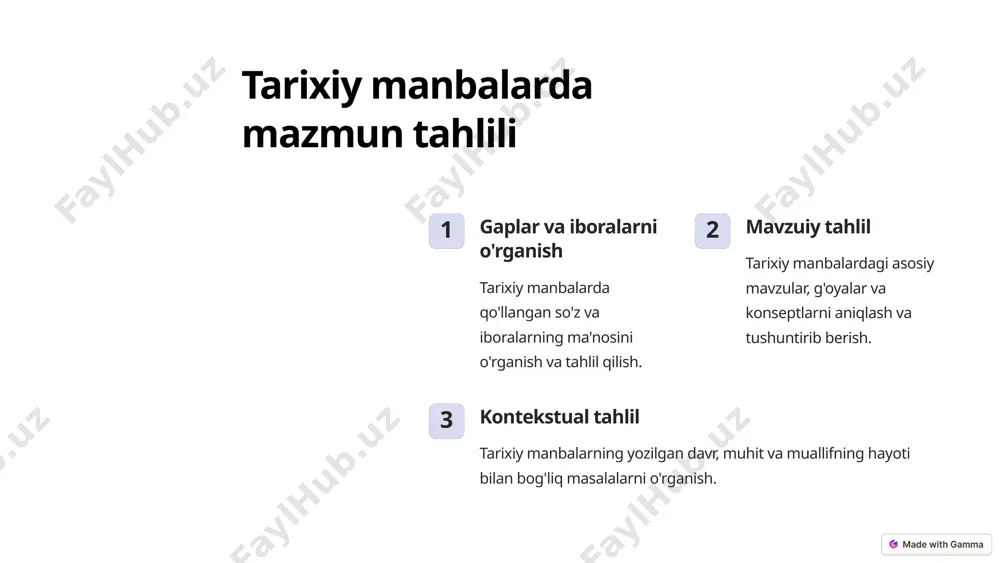 metadologiya va tarixiy tadqiqotlarning zamonaviy usullari - Page 5