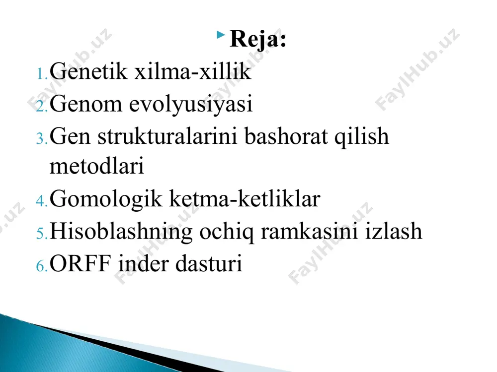 aviy genlarning funktsiyasini boshqaruvchi genlarga (regulyator va operatorlar) bo’linadi. turli tipdagi hujayralar tarkibida turli guruhga mansub bo’lgan genlar ishlaydi. gen ta’sirining ko’rinish doirasi uning ta’sir etish maydoni deb ataladi. masalan, sochning o’sishini ta’minlovchi genlar, barmoqlardagi yoki kaftdagi chiziqlarning shaklini boshqaruvchi genlar va boshqalar. genlar muntazam ravishda ishlamasdan ma’lum bir vaqt davomida ishlaydi. masalan, melanin pigmenti hosil bo’lishini ta’minlovchi genlar sochlari bo’yaladigan odamlarda qariganda o’z funktsiyasini yo’qotadi. bunda sochlar to’kiladi. jinsiy gormonlarning hosil bo’lishini ta’minlovchi genlar balog’at yoshiga yetgandan so’ng faol holatga o’tadi va organizm qarigan sari pasayib boradi. genning ish vaqti bu – uning funktsional faolligini namoyon etuvchi davridir prokariot organizmlardagi trankritsiya jarayonlari boshqarilishining sxemasi 1961 yilda f.jakob va j.mono tomonidan laktoza operoni misolida taklif etilgan edi. bitta gen – operator tomonidan boshqariladigan strukturaviy genlar guruhi operonni tashkil etadi. shuningdek operonning tarkibiga dnk ning irnk sintezini katalizlovchi ferment rnk-polimerazaning dastlabki bog’lanish markazi ya’ni initsiatorga ega bo’lgan promotor uchastka ham kiradi. …