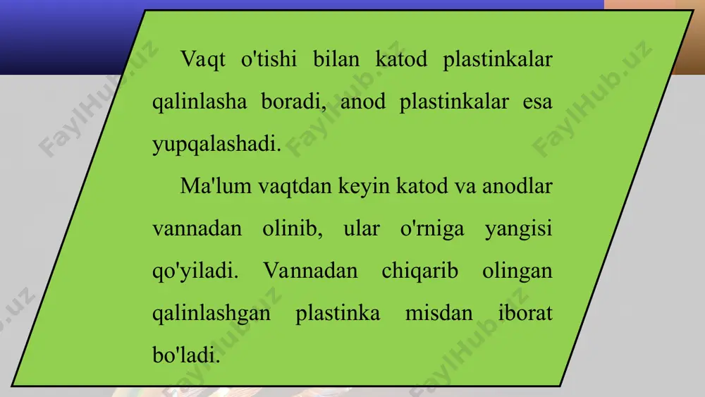 elektrolizdan turmushda va texnikada foydalanish 8 - sinf - Page 5
