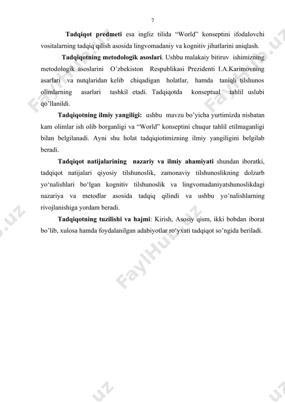 ning insonlar ongidagi mantiqiy ifodasi bilan mos keladi. bu masalani keng va chuqur ilmiy o’rganish lingvokulturolgiya va lingvokognitologiya bilan bog’liqdir. kognitiv tilshunoslik sohasidagi olimlarning ko‘pchiligi kognitiv tilshunoslikning asosiy tushunchalari deb bilish kategoriyasi, bilishning turlari va ularning lisoniy aks etishini hisoblaydilar. yurtimizda yaqin davr mobaynida tadqiq etilishni boshlagan kognitiv tilshunoslik o‘tgan asrning 80-yillaridan o’rganila boshlangan edi. kognitiv tilshunoslikning vujudga kelishida va uni rivojlanish bosqichlarida yevropaning ko’plab olimlari ish olib borganlar. misol tariqasida, zamonaviy kognitiv tilshunoslikning vujudga kelishi amerikalik olimlar dj. lakoff, ronald langaker, rey djekendoff va boshqalarning ilmiy ishlari bilan bog‘lanadi. ingliz va amerikalik olimlar kognitiv tilshunoslikni kognitiv grammatika va grammatik konstruksiyaga bo‘ladilar. kognitiv grammatika atamasini ronald langaker til nazariyasini ifodalash uchun kiritgan. olim “cognitive grammar” asarida grammatikani konseptualizatsiya va obraz sifatida talqin qiladi . undan tashqari yevropa olimlaridan farqli ravishda rossiyada ham ilmiy ishlar olib brogan olimlar ko’pchilikni tashkil etadi. aynan kognitiv tilshunoslik fanining eng yorqin namoyondasi e.s.kubryakovadir. uning asarlari …