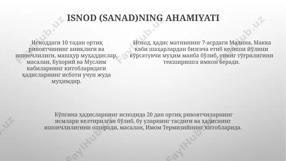 hadisi sharif notiq uchun munosib manba - Page 5