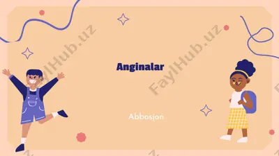 anginalar — PPTX