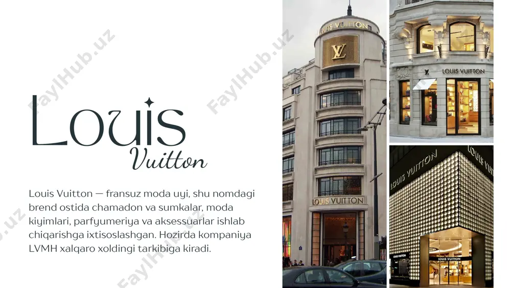 louis vuitton kompaniyasi haqida - Page 4
