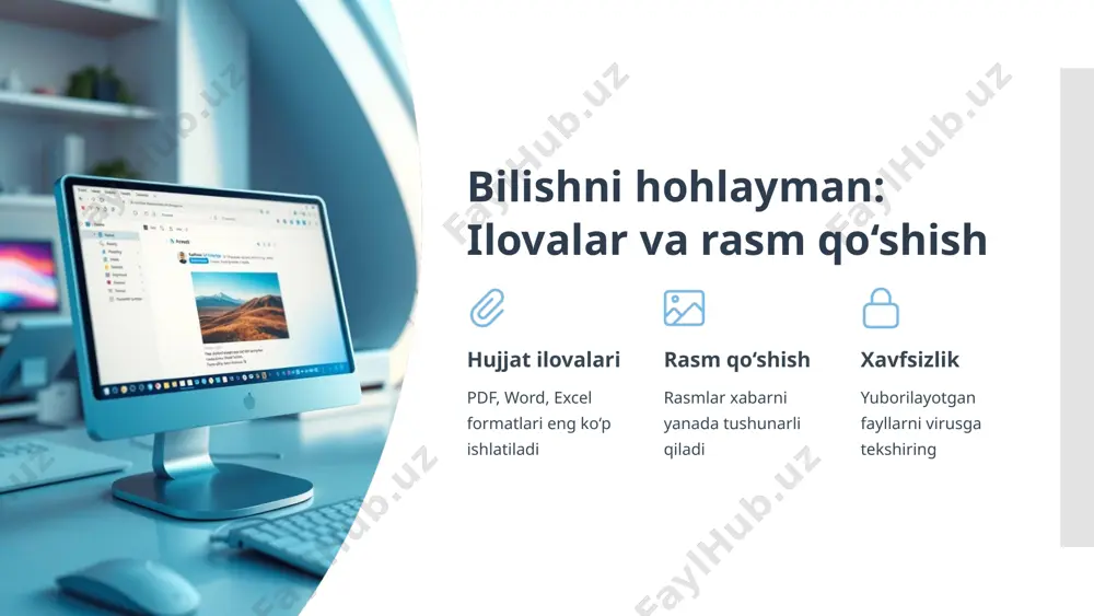 elektron pochtada xabarlarini uzatish va formatlash mavzusini “bbb” metodi orqali o`rgatish - Page 5