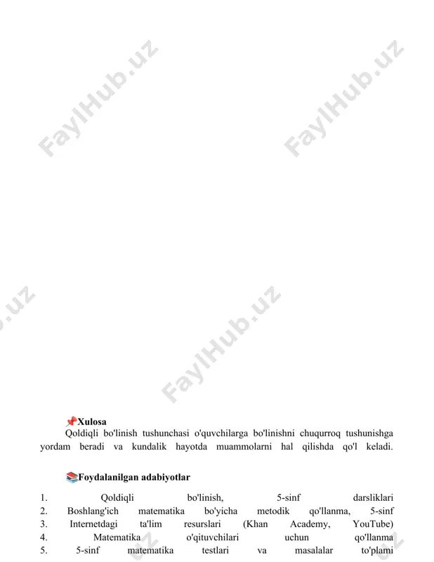 qoldiqli bo'lish 5-sinf - Page 4
