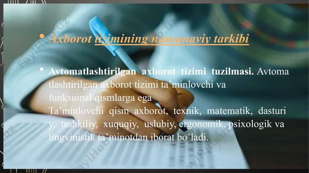 avtomatlashtirilgan axbort tizimi - Page 5