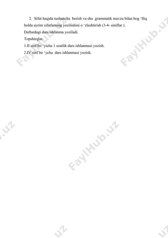 sifat so‘z turkimini o‘rganish darslari - Page 5