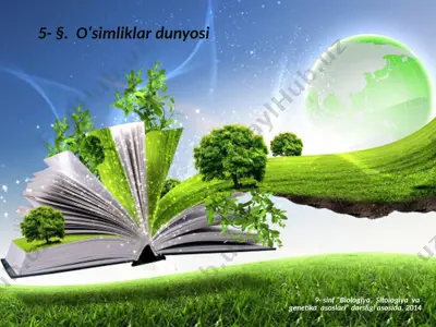 o‘simliklar dunyosi — PPTX
