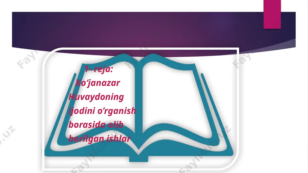 odagi barcha g‘arib-qurobolar bilan birgaman. ularni razolatga tashlab, o ‘zim arshi a‘loga keta olmayman, men ularga shafoat etishim, bu imtihon-duyodin o‘tishda haq yo‘lga yo‘llashim kerak mazmunida javob beradi. “rohati dil” ko‘p asrlik adabiyotimizda mavjud bo’lgan din tarixini adabiy orqali o’rganishga qaratilgan asardir. afsuski, zamona zayli bilan bu doston o‘z vaqtida nashr qilinmay kelingan. vaholanki, bu kitobda insonning falsafiy dunyoqarashi, yaratuvchiga bo‘lgan eng nozik dil tuyg‘ularini, qolaversa, iymondagi sobitlik, toat-ibodat, halollik,, rostgo‘ylik, poklik kabi har bir musulmon farzandi bilishi ham farz, ham qarz bo‘lgan eng yaxshi insoniy xislatlar kuylangan. asar maxsus yaxlit bir syujet va kompozitsiya chiziqlarida tizilmagan bo‘lsada, hikoyatlardagi o‘zaro bog‘lanish, aniqrog‘i, har bir rivoyatning mazmunan uzviy bog‘lanib birma-bir bayon etilishi shakl bilan mazmunning uyg‘unligidan dalolat beradi. asarda fikr-g‘oyalarni umulashtirib, birlashtirib turuvchi reja bor. u komil inson masalasi.. . asarning markazida, musulmon olamidagi olloh yaratgan banda- inson yotadi. asardagi barcha hikoyatlar, mav’izalar, fikrlar kamolotning mohiyati, shartlari, belgilarini yoritishga qaratilgan. musulmon …