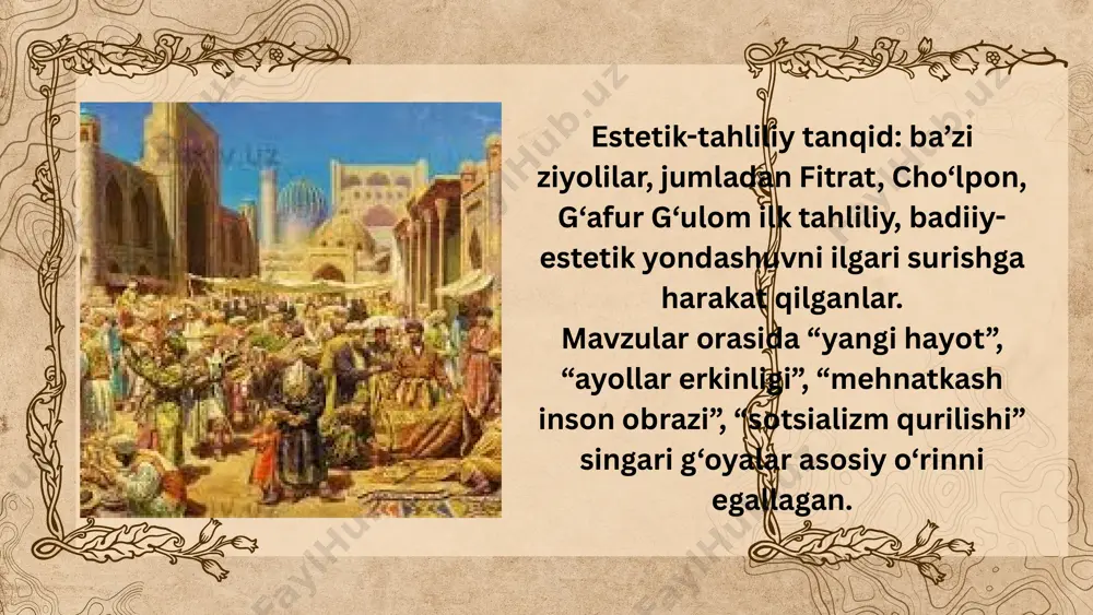 20-30-yillarda o'zbek tanqidchiligi - Page 5