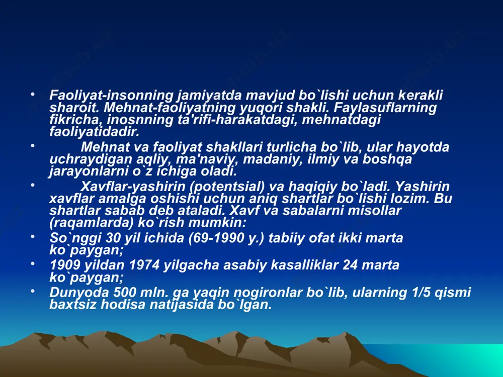 hayotiy faoliyat xavfsizligi - Page 4