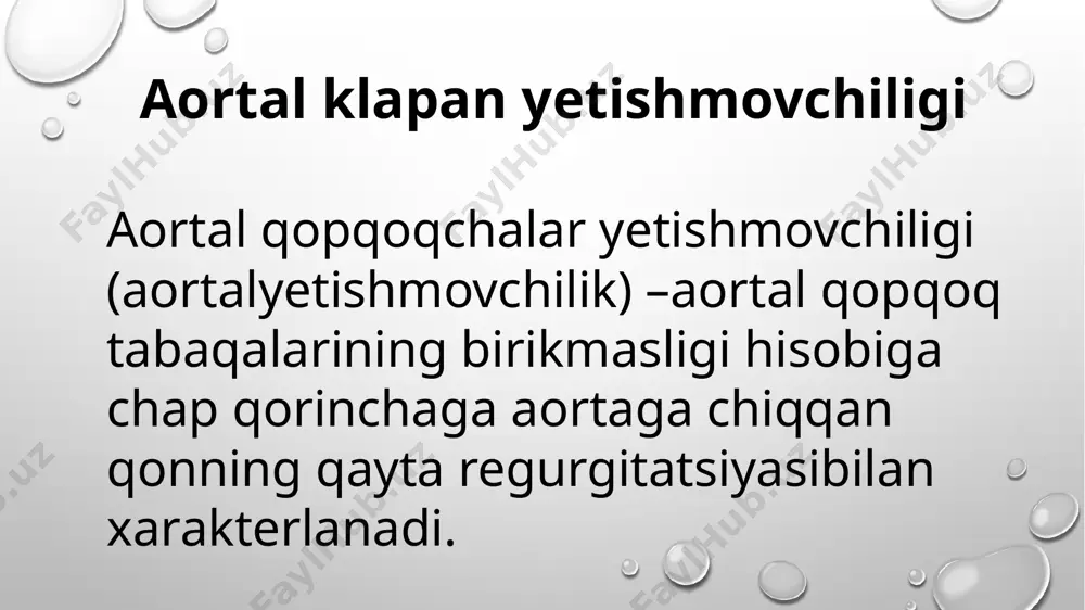 aortal klapan yetishmovchiligi - Page 2