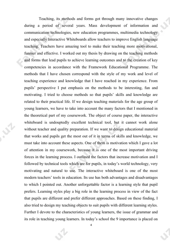 article from 2013, discusses the advantages and disadvantages of iwbs. the author states that for iwbs to be of any effect in language teaching, it is of great importance that the teacher is trained in using the board. this means that simply using a classroom equipped with an iwb does not have a direct effect on students’ learning. however, research does point to the fact that iwbs can help improve student motivation and sustain interest in teaching, but this is related to things as how the board is used. a lack of training in iwbs can mean that the board does not have any significant impact. when it comes to the advantages and disadvantages of iwbs, hockly states that one of the greatest advantages is that the iwb can be shown to improve commitment to the learning process. the disadvantages on the other hand, include considerations such as the high …