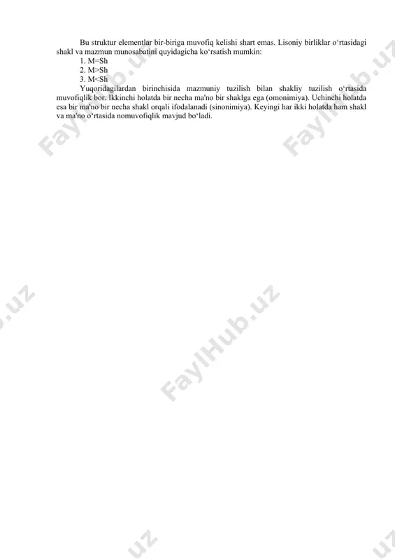 ) o‘rtasidagi munosabat turlarini yoritish va hokazolar. iii. 2. dialektik kategoriyalar va tilshunoslik borliqdagi barcha narsa va hodisalar o‘zaro aloqadadir. ular bir-biriga ta'sir va aks ta'sir qilib turadi. tabiat va jamiyatdagi hyech bir narsa va hodisa boshqalardan ajralgan holda mavjud bo‘lmaydi. lekin biz olamni bilish jarayonida uni tashkil etgan o‘zaro munosabatdagi alohida narsa va hodisalarni umumiy bog‘lanishlardan ajratamiz. bu jarayonda uning o‘ziga xos tomonlari va xususiyatlarini ochib berish maqsadida bu narsa va hodisalarning boshqa narsa va hodisalar bilan bo‘lgan barcha aloqa va bog‘lanishlarini, hamma aloqadorliklarini bilib boramiz. narsa va hodisalarni ilmiy bilish uchun uning barcha tomonlarini, barcha aloqa va bog‘lanishlarini birga olib o‘rganish lozim bo‘ladi. lekin bunga hyech qachon to‘la erishib bo‘lmasa ham, ularni munosabatlarda namoyon bo‘ladigan xususiyatlar majmuasi sifatida izohlashning o‘zi narsa va hodisalarni bilishda turli xatoliklardan saqlab qoladi. dialektikada narsa va hodisalar o‘rtasidagi o‘zaro aloqadorlikning xilma-xil ko‘rinishlari mavjudki, bunday aloqadorliklar til birliklari uchun ham xosdir. alohidalik, xususiylik va …