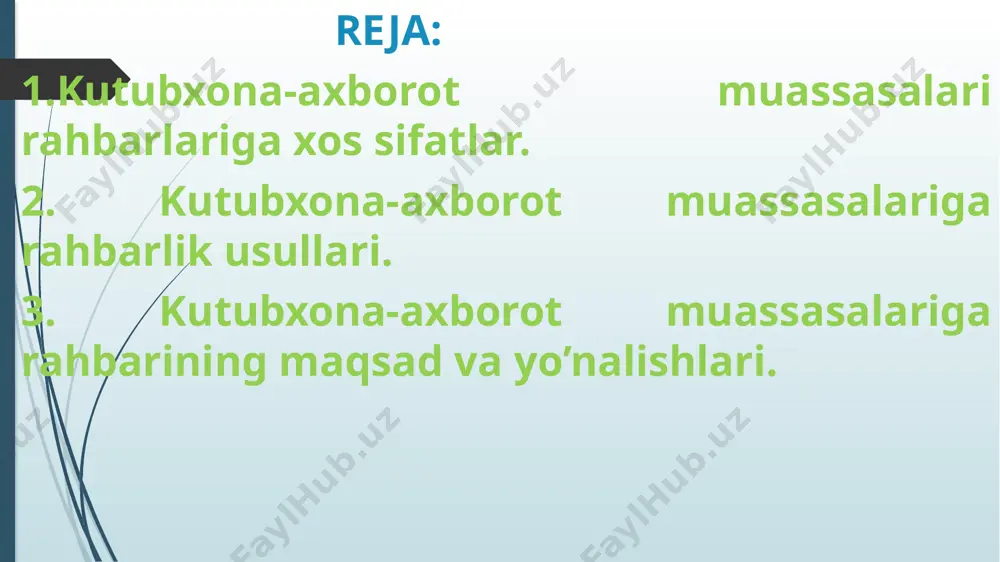 rahbarlikda kutubxona-axborot faoliyatini boshqarish tamoyillari - Page 4