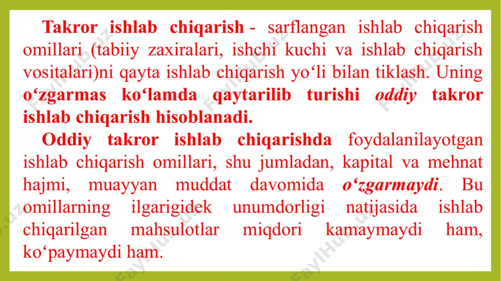 tiladi. bunda: -iqtisodiyotning rivojlanish qonuniyatlarini, -xo`jalik yurituvchi turli subyektlarning faoliyat ko`rsatishi, -ishsizlik, -inflyatsiya, -pul – kredit va moliya tizimlari, -iqtisodiy o`sish muammolarnii yaxlit holidir. makroiqtisodiy tahlilning maqsadi – tegishli makroiqtisodiy ko`rsatkichlardan foydalanish asosida mamlakat ijtimoiy- iqtisodiy rivojlanishida vujudga kelgan holatlarni ochib berish, milliy iqtisodiyotda yuz berayotgan o`zgarishlarni tushuntirish va uning faoliyatini yaxshilash uchun iqtisodiy siyosatni ishlab chiqishga yordam berishdan iborat. milliy iqtisodiyotning pirovard maqsadi -mamlakat barcha aholisining doimiy ravishda o`sib boruvchi ijtimoiy-iqtisodiy ehtiyojlarini to`laroq qondirishdan iborat. milliy iqtisodiyotning mazkur asosiy maqsadga erishish borasida o`z oldiga qo`ygan vaziafalar naqadar samarali bajaralayotganligi makroiqtisodiy tahlil yordamida aniqlanadi. makroiqtisodiy tahlilning maqsadga erishishning muhim shartlari sifatida quyidagilarni ko`rsatish mumkin: 1-avvolo makroiqtisodiy tahlilni amalga oshirish uchun tegishli uslubiy yondashuvlarning ishlab chiqilganligi shu jumladan asosiy makroiqtisodiy ko`rsatkichlarni hisoblash uchun statistik ma‘lumotlarning mavjudligi; 2-milliy iqtisodiyotni tahlil qilishga tarixiy va har taraflama keng yondashuv; 3-iqtisodiy tizim salohiyatini makroiqtisodiy tahlil natijalariga asoslanib obyektiv baholamasdan turib- davlat iqtisodiyotga aralashuvi salbiy holatlarning …