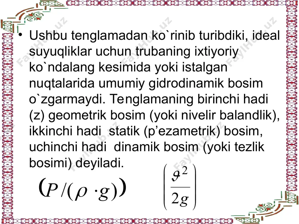 bernulli tenglamasi - Page 5